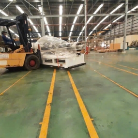 Nâng hạ máy móc KCN AN TÂY BẾN CÁT