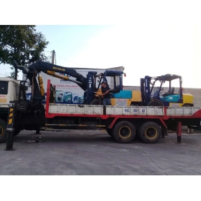 Một số hình ảnh vận chuyển xe nâng tới khách hàng