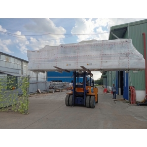Nâng dàn máy quá khổ trong KCN Bình Dương