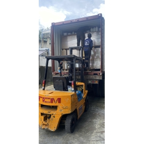 Rút dàn máy trong container tại Bình Dương