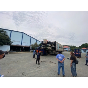 Nâng hạ máy móc KCN Vĩnh Tân, Tân Uyên. Bình Dương