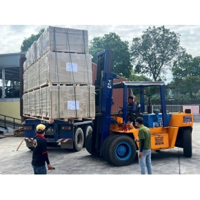 Đóng rút container hàng hóa tại Vsip