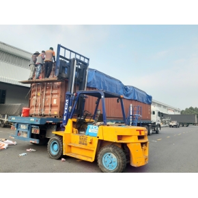 DỊCH VỤ NÂNG CẨU HÀNG HÓA, ĐÓNG RÚT CONTAINER TẠI KCN MỸ PHƯỚC - BẾN CÁT
