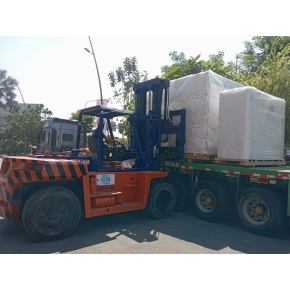 Nâng cẩu hàng hóa, đóng rút container tại Bàu Bàng hiệu quả, đúng tiến độ