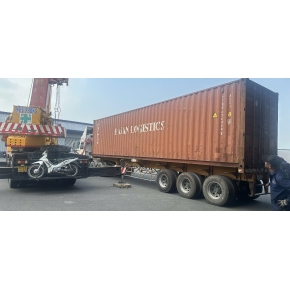 Nâng cẩu hàng hóa, đóng rút container tại Bến Cát uy tín